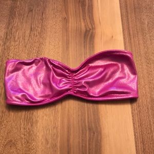 NWOT Pink Victoria Secret Bikini Top